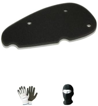 COMPATIBILE CON SCARABEO 500 ATLANTIC 002100601151 FILTRO ARIA SPUGNA MOTORE ASSORBI OLIO PER MOTO SCOOTER SPECIFICO DA MONTARE NELLA SCATOLA FILTRI