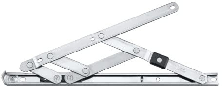 Pair of Nico Top/Side Hung Friction Hinges 13mm Stack for UPVC/Aluminium Windows (12 (300mm))