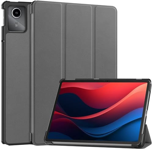 Funda para tablet Lenovo xiaoxin pad 2024 TB331FC de 11 pulgadas (color: gris)