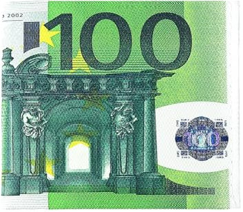 Scratch Lover - Scratch Wallet, 100 Euro Geldscheingeldbörse, Gadgets, personalisierte Geldbörse, Geschenkidee, grün