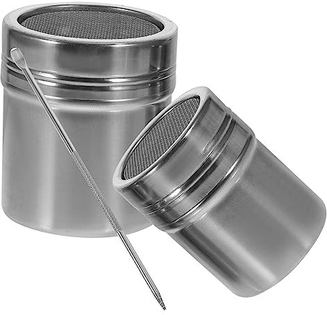 MAGICLULU 1set Barattoli Per Spezie Inossidabile Bottiglie Mignon Per Condimenti Contenitori Pratici Da Cucina Per Organizzare e Conservare Aromi e Zucchero