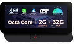 XTRONS QEA12UCA12Q5L AUTORADIO CAR TABLET GPS per Audi Q5 Android 12 WiFi 4G CARPLAY ANDROID AUTO