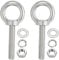 PATIKIL Boulon d'Ancrage à Œil M14 x 60mm, 2 Pièces en Acier Inoxydable 304 avec Écrous et Rondelles pour Suspendre des Hamacs et autres Articles