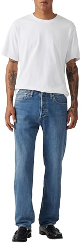 Levi's 501 Original Fit Vaqueros, Never Settle Stretch, 36W / 32L para Hombre