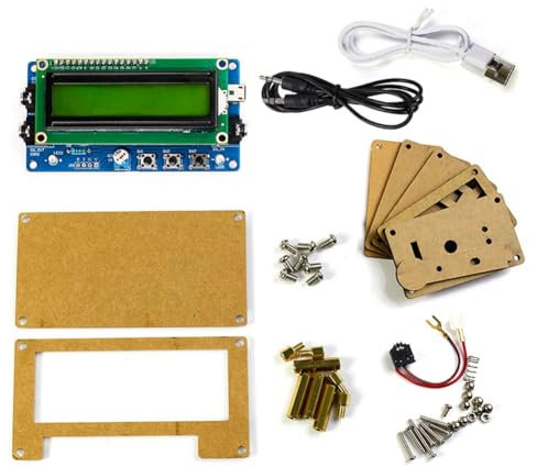 Breeshy Mejorado -069B CW código morse decodificador partes de entrenador electrónico DIY PCB placa de soldadura conjunto de ejercicios