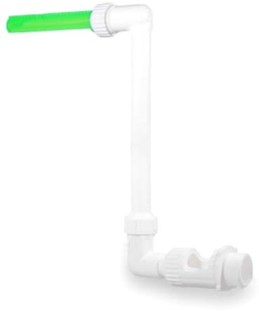 Huudngeje Swimming Pool Fountains Adjustable Fluorescent Pool Waterfall for Above Ground/Inground Pools