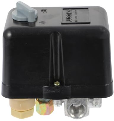 KITANDOVE Druckregelventil 220 V Druck Für Luftkompressor Maximal 10 Bar (145 Psi) Metall Und Kunststoff 4-port-luftkompressor-druckregler