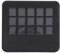 Asixxsix Compact Stream Studio Controller -Tastatur, 15 LCD -Tasten -Stream -Controller für OBS -PC, Streaming -Tastatur mit Triggeraktionen in OBS, Steigert die Effizienz für Schöpfer