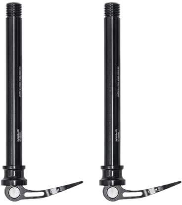 Perno Passante Bici Sgancio Rapido, 2 pz 15*145 MILLIMETRI Perno Passante Della Bicicletta Spiedo A Sgancio Rapido Uso apto para 100 millimetri Forcella Anteriore Ultraleggero MTB Della Bici Ruota Pos