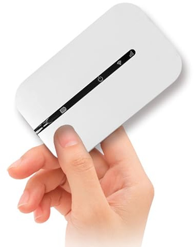 SUNGOOYUE Tragbarer WI -FI -Hotspot mit SIM Karten Outlet, 150 MB/S Schneller Internetzugang, Breite Netzwerkkompatibilität für Reisende