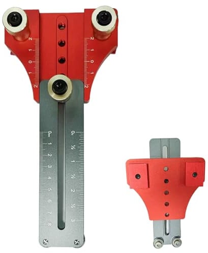 Dünnschneid-Jig | Einstellbare Zwingen Für Dünnmaterial - Wiederholbare Schmalschneide-Vorrichtung - Für Bandsäge-Werkstatt, Garage, ei, Möbel,