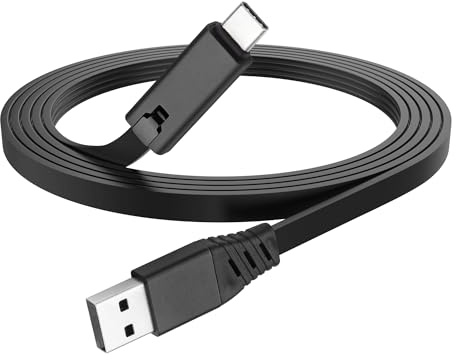 YACSEJAO Repairable USB Charging Cable 2A USB A to USB Type C Male to Male DIY Cord for Repairable After Damage(1.5M/4.9FT) (Black)