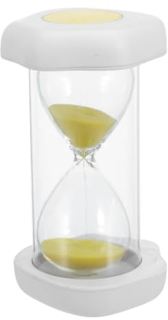 SHINEOFI Minuteur de Sauna Créatif D'œuf 45, Minuterie Précise en Plastique 12,6x6,7x6,5cm pour Bureau et Pause Thé