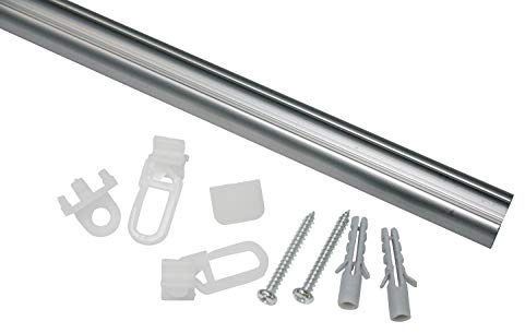 Gardinia Aluminiumschiene 13 mm Aluminium 180 cm, 4452
