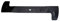 Mountfield 182004344/1 91,4 cm Original Mountfield/Castel Garden/Alpina und Stiga links Hand Hi Lift Rasenmähermesser Collection – grau