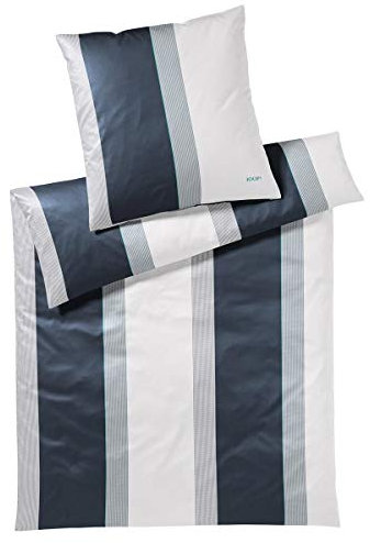 Joop! Kissenhülle String 4081 | 4 Petrol - 80 x 80