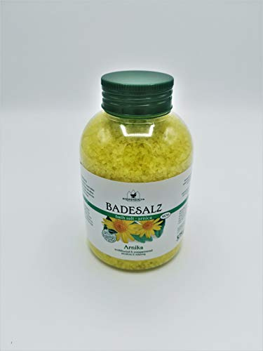 Herbamedicus Badesalz Arnika 575g Badezusatz Kräuterbad