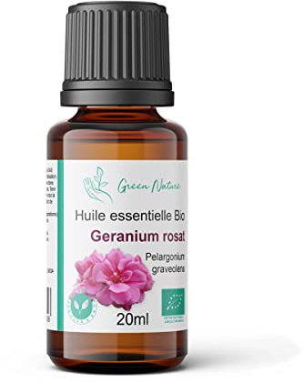Huile Essentielle Bio Geranium Rosat 20ml
