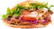 Kebab-Aufkleber – Cafe Restaurant Aufkleber Catering Eiswagen Anhänger Fensterschild (klein 21 x 16 cm)