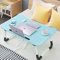Adjustable Laptop Bed Table Lap Standing Desk for Bed and Sofa Breakfast Bed Tray Laptop Lap Desk Folding Breakfast Serving Coffee Tray Notebook Stand Reading Holder for Couch Floor Kids(60 x 40 cm)