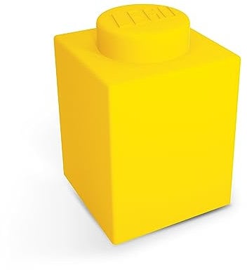 Lego Iconic 1x1 Silikon-Ziegel-Nachtlicht - Gelb