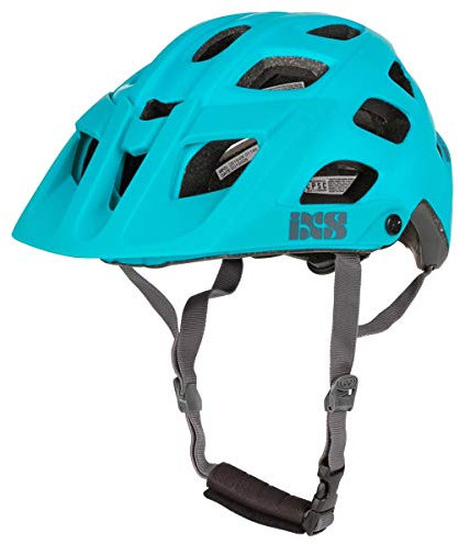 IXS Evo Mountainbike-Helm, Trail/All Mountain, Blau (Lagoon), L (58-62cm)