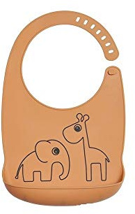 Silicone Bib Deer Friends