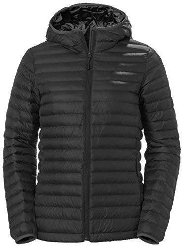 Helly Hansen Damen W Sirdal Hooded Insulator Jack, Schwarz, 2XL