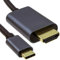 USB Type C to HDMI 2.1 8K 60Hz 4K 120Hz PC Laptop TV Monitor Video Cable 3m [3 metres]