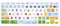 Keyboard Cover for Acer Chromebook Spin 11 311 CP311 511 512/Chromebook 11 CB3-131 CB3-132 CP311 C738T CB5-132T/Chromebook Spin 713 CP713 R13 CB5-312T/Acer Chromebook 14 15.6-Cartoon Animal World