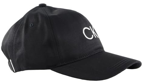 Calvin Klein Damen Cap Re-Lock Basecap, Schwarz (Ck Black), Einheitsgröße