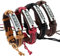 Taichell WWJD-Armbänder für Herren, What Would Jesus Do, Leder, WWJD-Armbänder für Damen, 4 Stück, 7IN, Leder, Autre