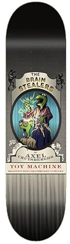 Toy Machine Axel Skateboard-Brett / Deck, 21 cm, Schwarz