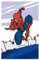 Carbotex Spiderman Kinderhandtuch Kindergartenhandtuch 30x50 cm