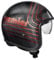 Premier Offener Helm Vintage,Platinum ED. Carbon EX RED Chromed,M