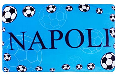 Cuscino Arredo Ufficiale SSC Napoli Imbottito Cameretta Auto Gadget (Rettangolo)