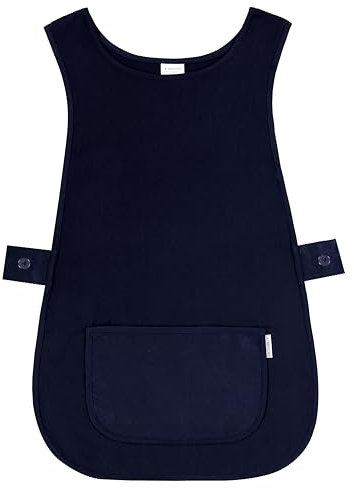 LINEN CLOSET® Womens Tabards with Pockets for Men Ladies Cleaning Catering Chef Kitchen Aprons Unisex Hygea Tabard Apron Work Tabards