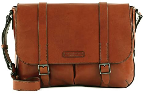The Bridge Cesare Aktentaschen Messenger Leder 38 cm Laptopfach