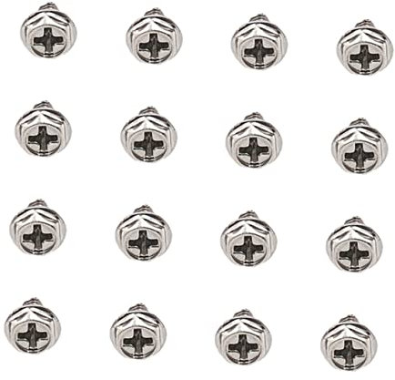 100 Pcs Pci Screw Computer Screws Computer Accessories Power Supply Screw Fastener Pci Slot Screw Comuter Screw for Computer Part Nuc Computer Chassis Hot Dip Galvanized Round Head