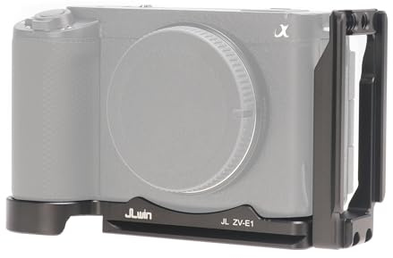 FOTGA Schnellwechselplatte L-Winkel Vertikale Quick Release Platte L-Bracket für Sony ZV-E1 Kamera, Kompatibel mit DJI Ronin RS2/RSC2/RS3/RS3 Pro/RS3 Mini Gimbal Stabilisator Arca Swiss Stativ