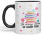 Vixar So Many Books so Little time Book Reader Gift Presents Coloured Ceramic Mug Cup Gift 330ml 11oz Work Office Tea Coffee (Black)