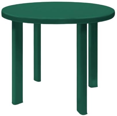 THINIA HOME Mesa de Resina Redonda Ø89x72cm
