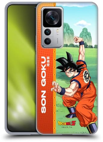 Head Case Designs Offizielle Dragon Ball Z Son Goku Saiyan Arc Characters Gel Handyhülle Hülle [Militärischer Schutzgrad] Kompatibel mit Xiaomi 12T 5G / 12T Pro 5G / Redmi K50 Ultra 5G