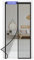 Magnetic Fly Screen Door, Hands-Free Mesh Partition, Heavy-Duty Curtain with Powerful Magnets and Full Frame Magic Tape, Keeps Bugs Out, Lets Fresh Air in,Pet Friendly Walk Through 90 x 210cm