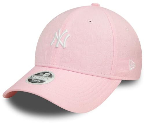 New Era 9Forty - Berretto da donna jacquard New York Yankees, rosa