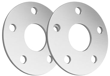 Rad Distanzscheiben 2 Stück 5x112 CB 66,6 mm Dick 5 mm Aluminium Radabstandshalter Adapter Auto Rad Spurverbreiterungen Legierung Nabenabstandshalter Distanzscheibe Spurverbreiterung Radabstand
