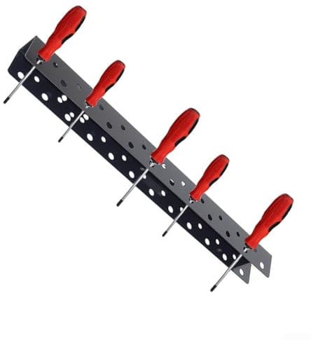 Screwdrivers Wall Rack, Screw Driver Organizer Storage Rack Screwdriver Pliers Holder Wall Mounted Tool For Garages, Workshops, And Workbenches