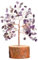 Kristallbaum, 6 Zoll natürlicher Edelsteinbaum, gefälschte Kristallbonsai -Baum für Positive Energie, spirituelle Kristallbäume Geschenke für Frauen, Kristalldekor für Home Office Desk Party, lila Kr