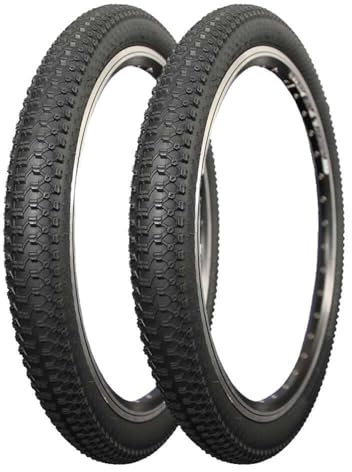 2X Fahrrad Reifen 20 Zoll 56-406 Stollenprofil BMX Mantel 20 x 2,10 Satz schwarz