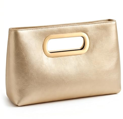 XquiziFit Clutch Geldbörse für Damen Abend Clutch Handtasche für Hochzeitsfeier Formale Abendhandtasche mit Abnehmbarer Kette